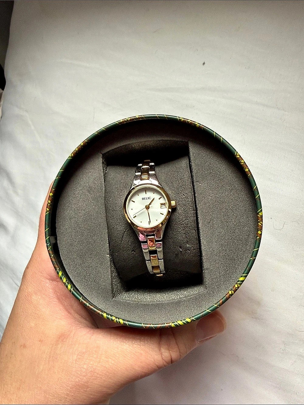 Relic Watch in Gold & Silver